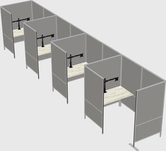 Small private panel system