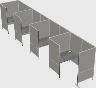 Small private panel system