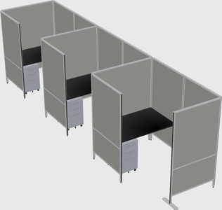 Small private panel system