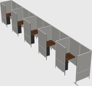 Small private panel system