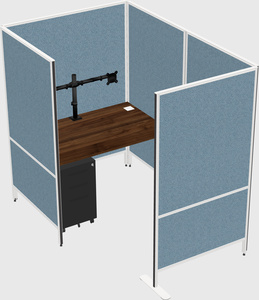 Small private panel system