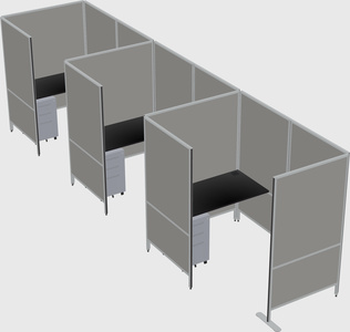 Small private panel system