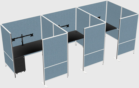 Système de panneaux flexibles avec confidentialité