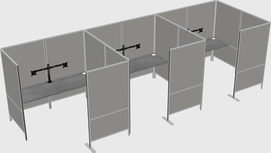 Système de panneaux flexibles avec confidentialité