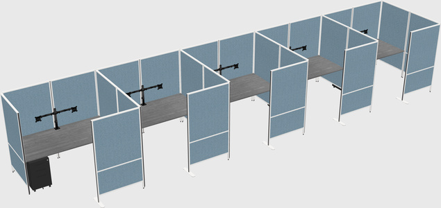 Système de panneaux flexibles avec confidentialité