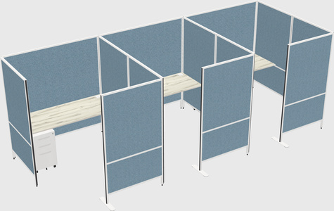 Système de panneaux flexibles avec confidentialité