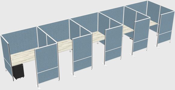 Système de panneaux flexibles avec confidentialité