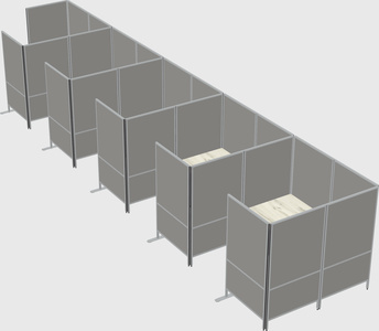 具有隐私的灵活面板系统