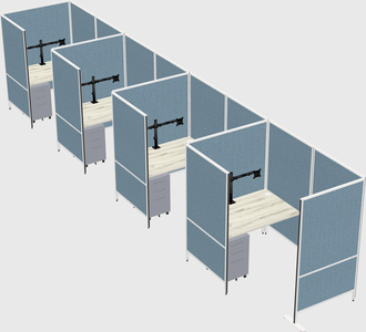 Small private panel system