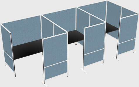 Flexible panel system with privacy