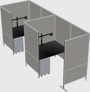 Petit système de panneaux privés