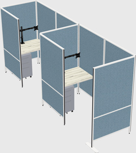 Small private panel system