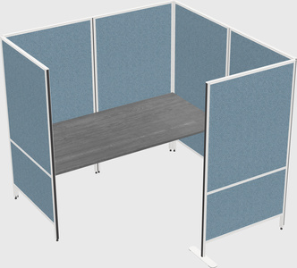 Flexible panel system with privacy