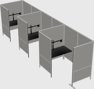 Small private panel system