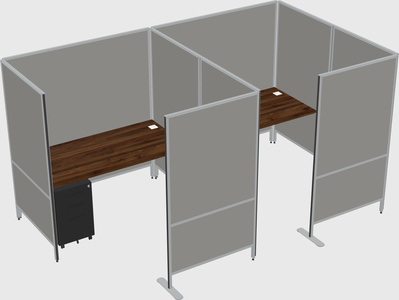 Système de panneaux flexibles avec confidentialité