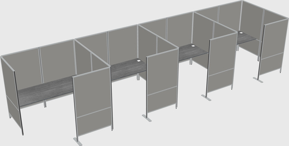 Système de panneaux flexibles avec confidentialité