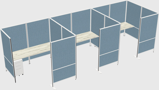 Système de panneaux flexibles avec confidentialité