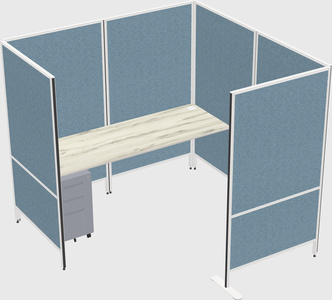 Système de panneaux flexibles avec confidentialité