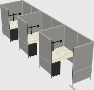Petit système de panneaux privés