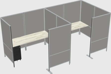 Flexible panel system with privacy