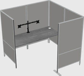 具有隐私的灵活面板系统