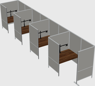 Small private panel system