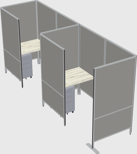 Small private panel system