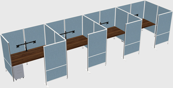 具有隐私的灵活面板系统