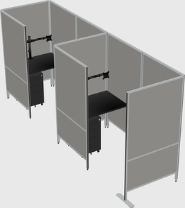 Petit système de panneaux privés