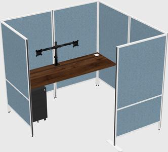 Système de panneaux flexibles avec confidentialité