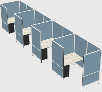 Small private panel system