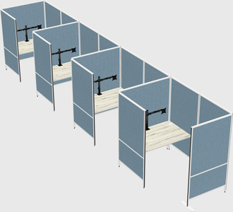 Small private panel system