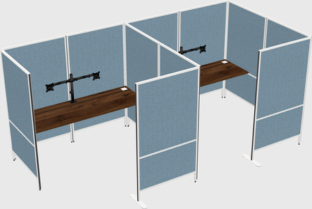 Système de panneaux flexibles avec confidentialité