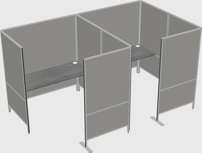 Système de panneaux flexibles avec confidentialité