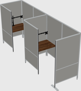 Small private panel system