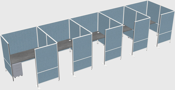 具有隐私的灵活面板系统