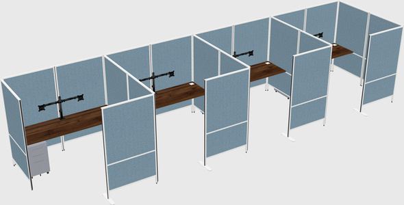 具有隐私的灵活面板系统