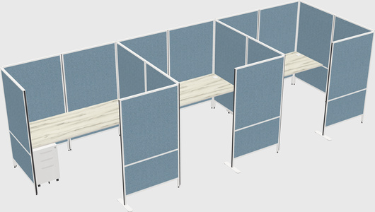 具有隐私的灵活面板系统