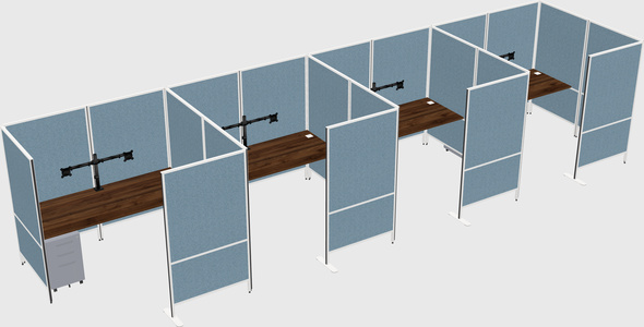 具有隐私的灵活面板系统