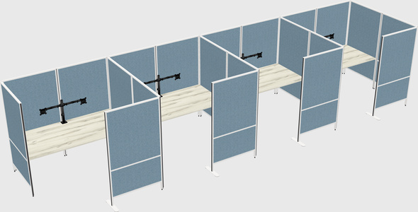 Système de panneaux flexibles avec confidentialité