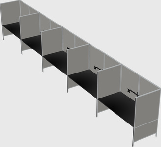 Système de panneaux flexibles