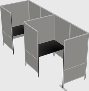 Small private panel system
