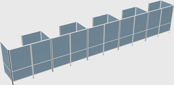 Small private panel system