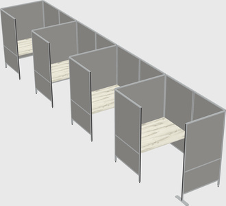 Small private panel system