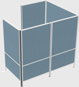 Flexible panel system with privacy