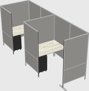 Small private panel system