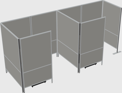 Small private panel system