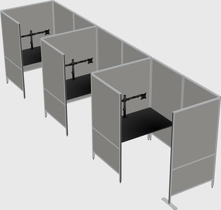 Small private panel system