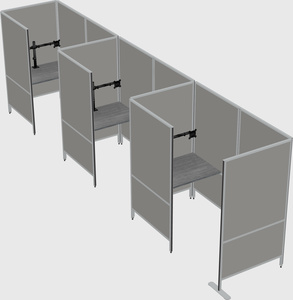 Small private panel system