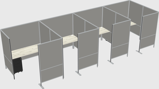 具有隐私的灵活面板系统